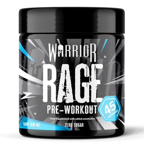 Warrior Blazin' Blue Raspberry Pre Workout