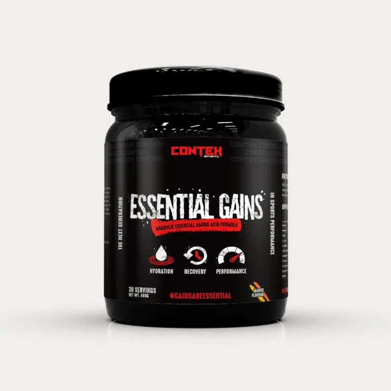 Conteh Sports Essential Gains 465g – Clinical EAA Formula | 30 Servings