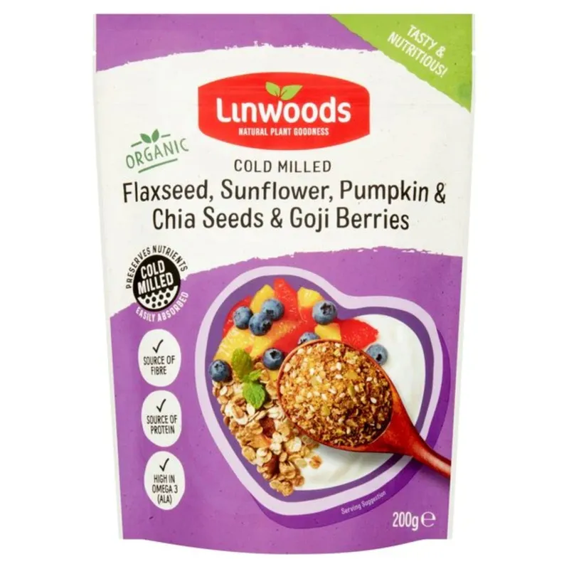 Linwoods Linwoods Flax Sunflower Pumpkin Chia Go 425g