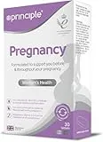MGL Principle Pregnancy Multivitamin – 30 Tablets | 1 Month Supply | 17 Essential Nutrients for Pregnancy | Folic Acid, Iron & Vitamin D | Prenatal Supplement | Made in The UK | Vegeterian