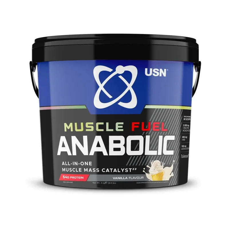 USN Muscle Fuel Anabolic All-In-One Protein Powder & Muscle Builder