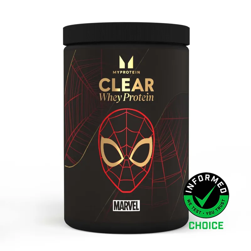 MyProtein Clear Whey Isolate 500g Marvel Spider-Man - Raspberry & Strawberry