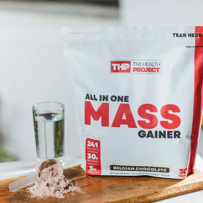The Health Project Mass Gainer 2kg | Protein Powder for Muscle Gain