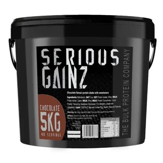 The Bulk Protein Company Serious Gainz (Clearance)
