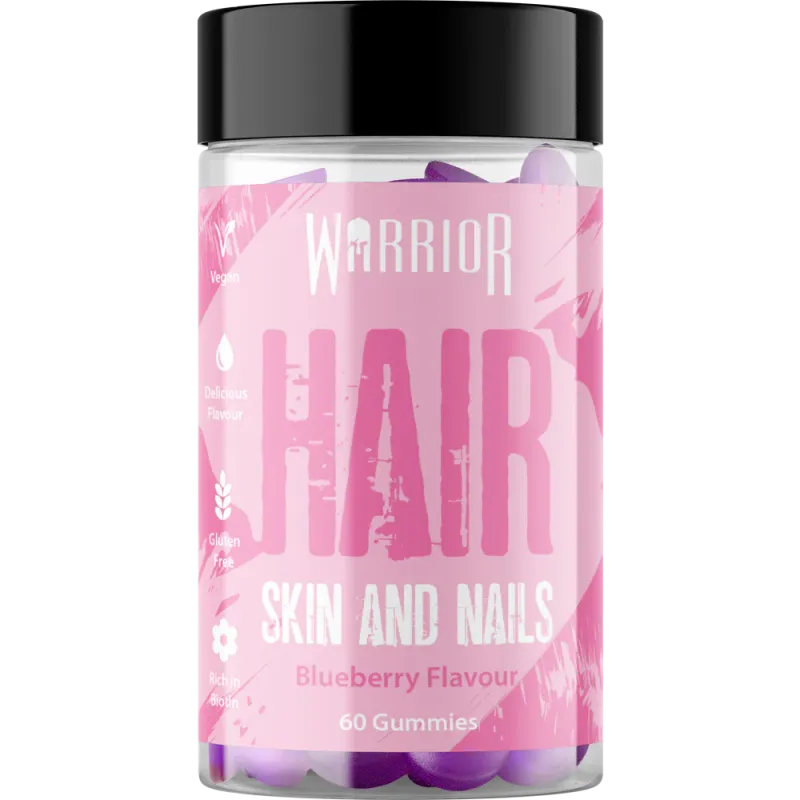 Warrior Warrior Hair Skin and Nails Gummies - 60 Gummies