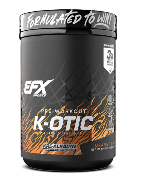 All American EFX EFX Sports K-OTIC Pre-Workout 500G