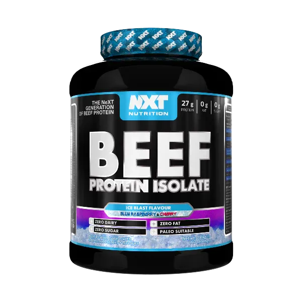 NXT Nutrition Beef Protein Isolate 1.8kg + Free Gift