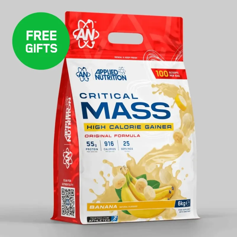 Applied Nutrition Critical Mass Original 6kg High Calorie Gainer
