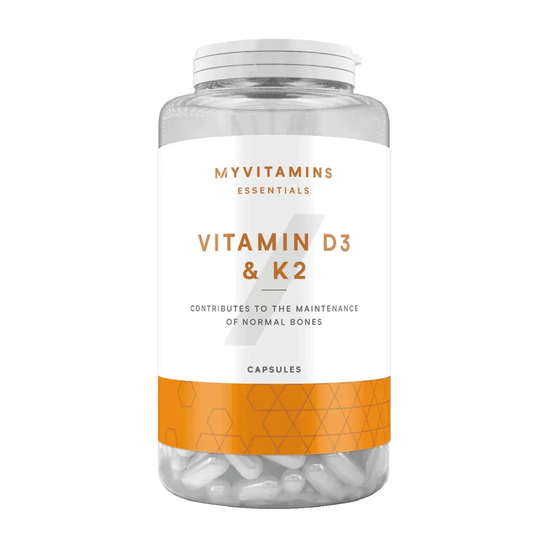 Myvitamins Vitamin D3 & K2 Capsules