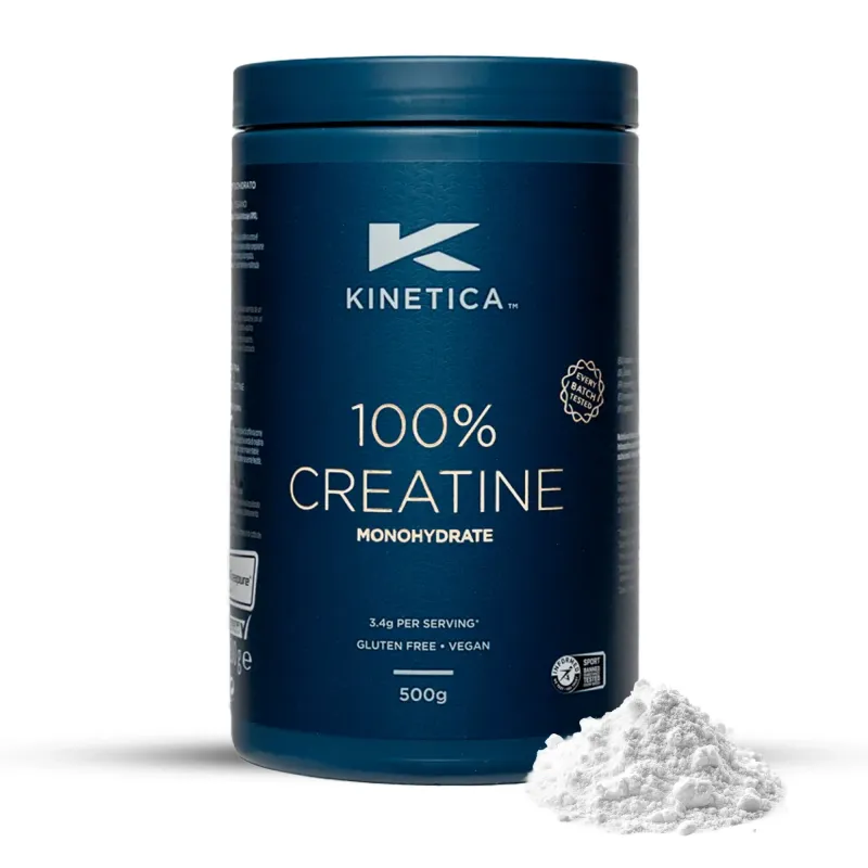 Kinetica - UK 100% Creatine Monohydrate Powder - Unflavoured 500g
