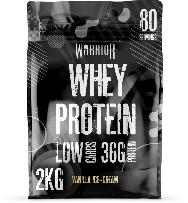 Gym Supplements Warrior Whey 2kg Vanilla Ice Cream