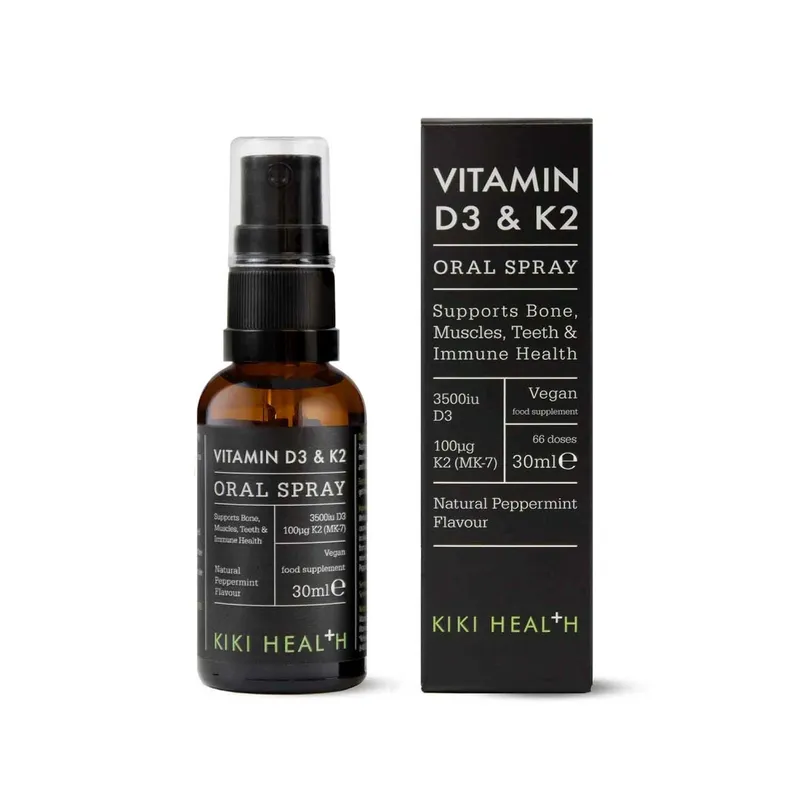 KIKI Health KIKI Health Vitamin D3 & K2 Oral Spray (Peppermint) - 30ml