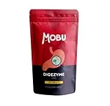 MOBU Digestive Enzymes 120 Tablets | Contains Digezyme, Amylase, Lactase, Lipase | Gut Health & Digestion Support | Vegan | UK Made | GMP Approved | MOBU