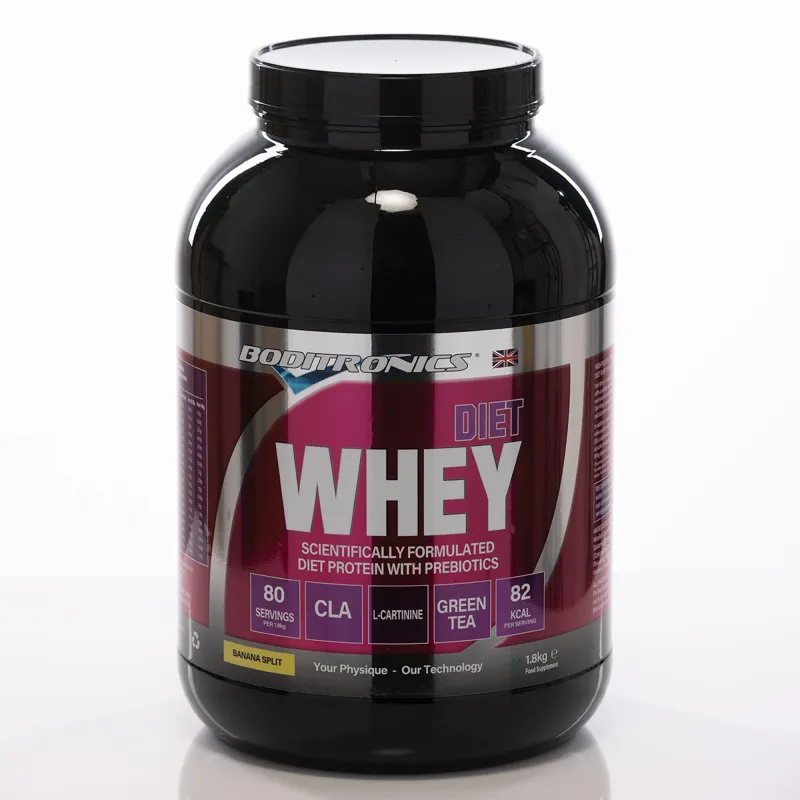 Boditronics Diet Whey Protein Powder with Prebiotics - Flavoured