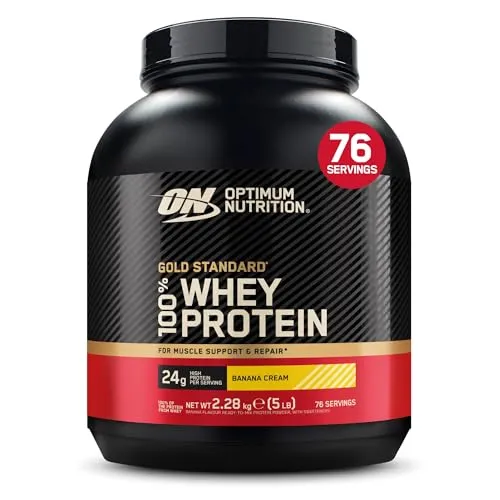 Optimum Nutrition Gold Standard 100% Whey Protein Banana Cream 2.28kg