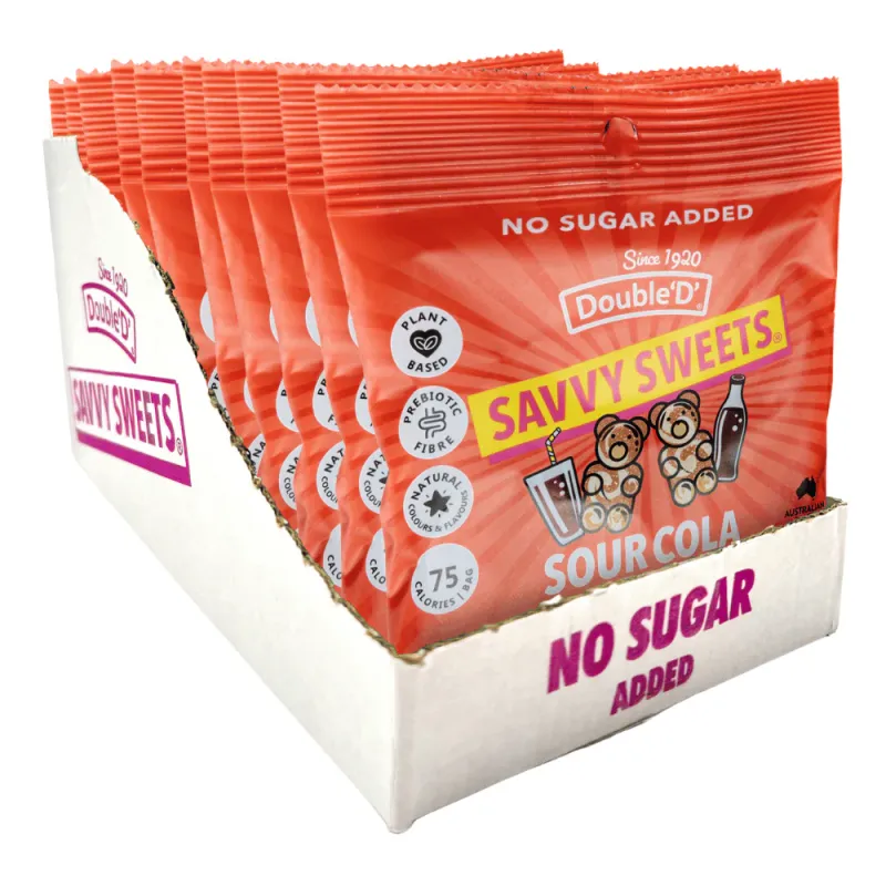 Savvy Sweets Low Sugar Candy Box (12 Bags)