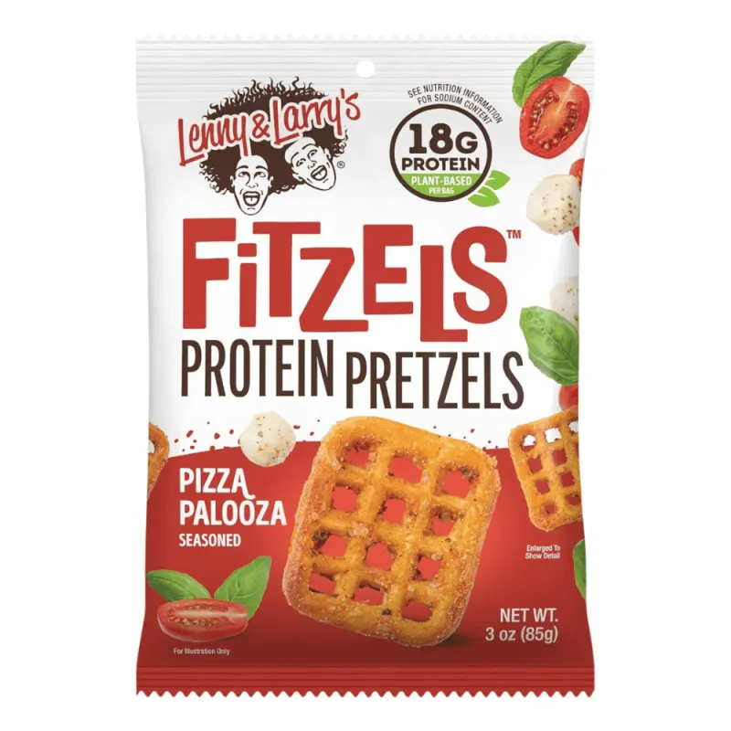 Lenny & Larry's Fitzels Protein Pretzels Pizza Palooza