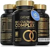 Oxford Origins Advanced Probiotics for Gut Health | Made in the UK | Scientifically Formulated Pre & Probiotic Gut Health Supplements | Capsules with 5 Billion Bacterial Cultures, 100 Billion CFU/g | 60 Capsules