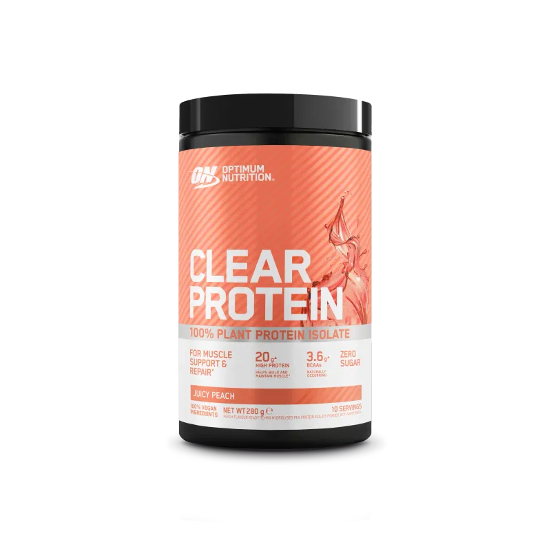 Optimum Nutrition Clear Protein 100% Plant Protein Isolate Powder