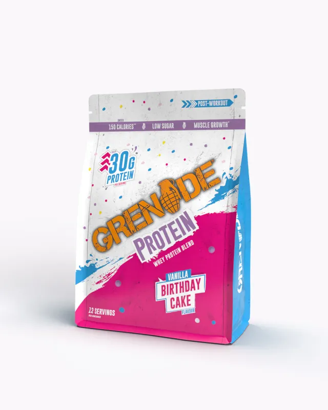 Grenade Birthday Cake Protein Powder