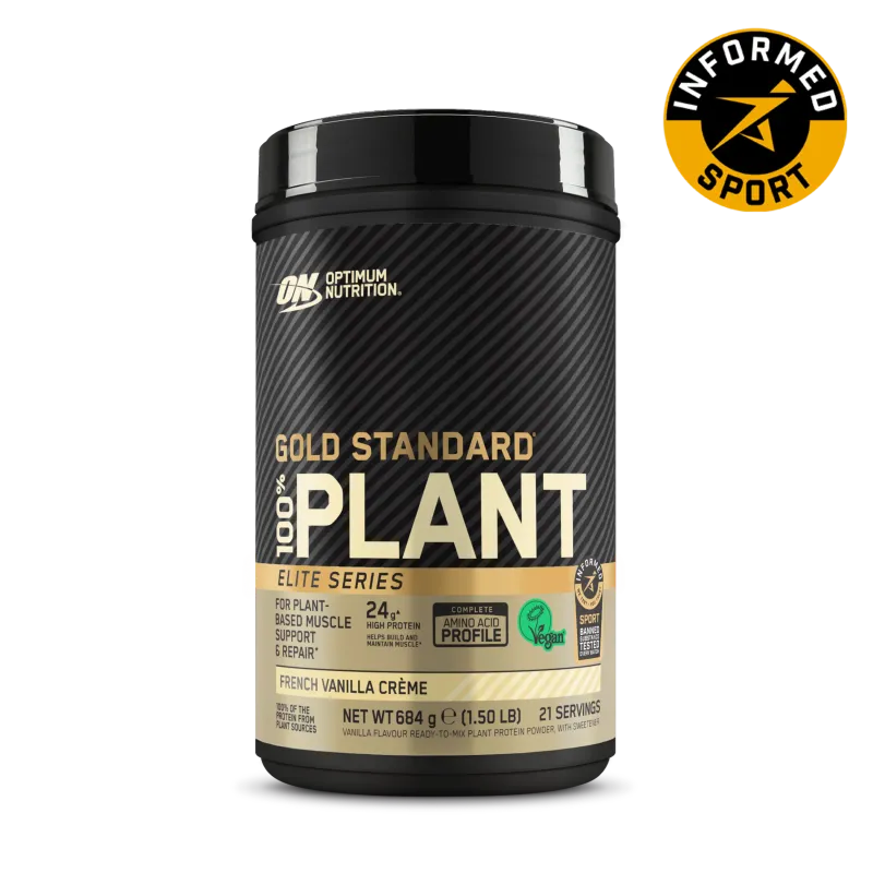 Optimum Nutrition Gold Standard 100% Plant Based Protein Powder - Elite Series - 684g (21 Servings)