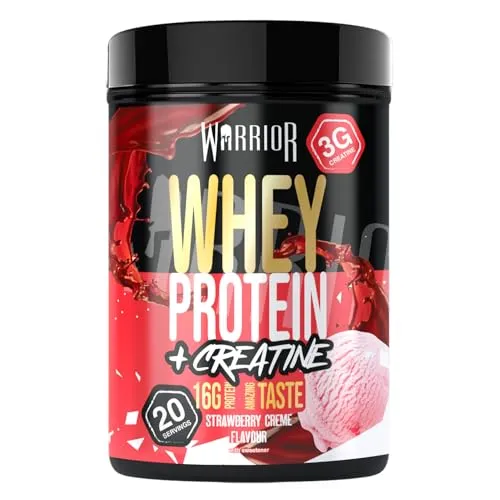 Warrior Whey Protein Powder – | High Protein Shake for Muscle, Recovery & Lean Gains UK