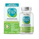 Health and Her Health & Her Menopause Supplements for Women - Multi-Nutrient Wellbeing Support - Wellbeing for Menopause - 1 Month Supply, 60 Capsules - Vegan