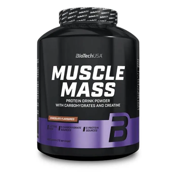 BioTech USA Muscle Mass 4000g Chocolate