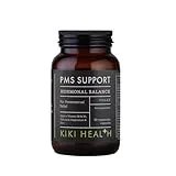 KIKI HEALTH PMS Support Monthly Hormone Balance for Women – Magnesium, B Vitamins, Botanicals & Adaptogens for Energy, Mood, Period Cramps & Clarity – Natural PMS Relief Supplement for Women, 60 Count