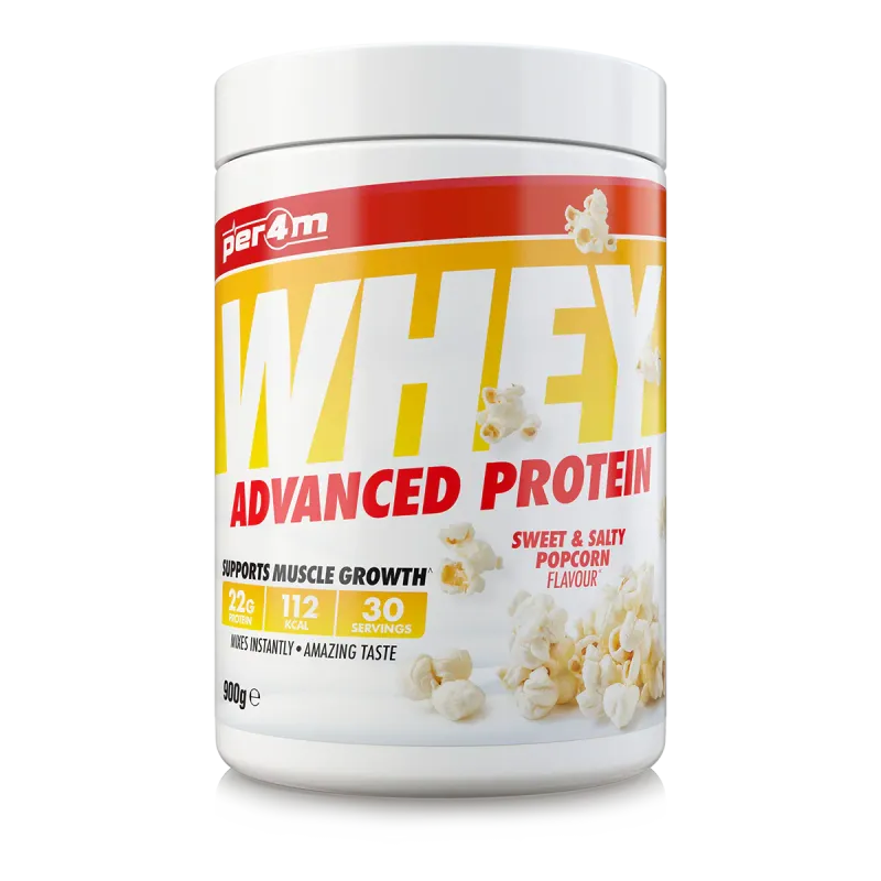 PER4M Nutrition Per4m Advanced Whey Protein 900g Sweet & Salty Popcorn