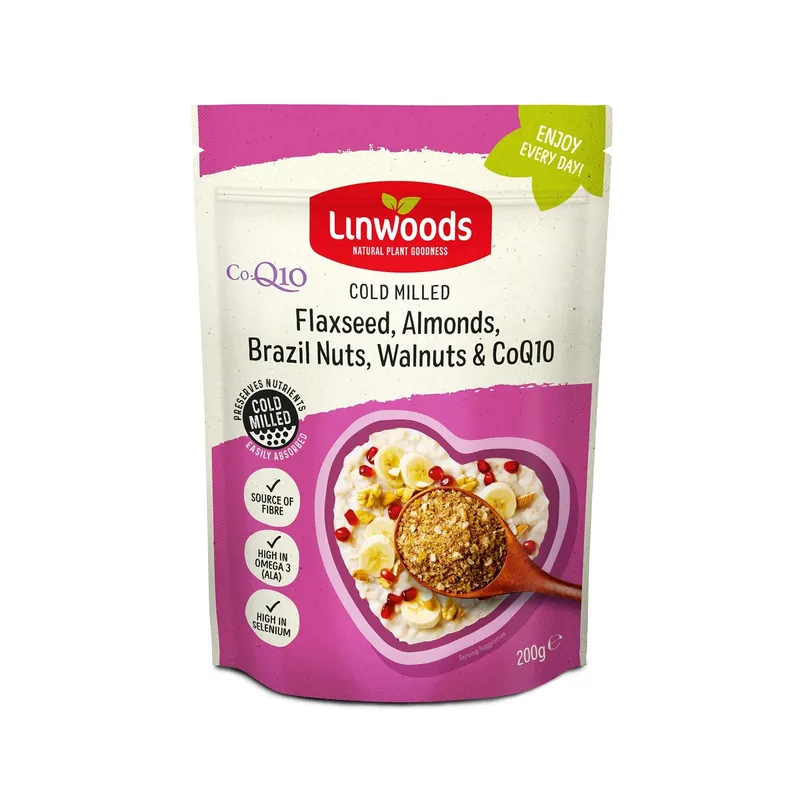 Linwoods Linwoods Flaxseed Nuts & Q10 200g