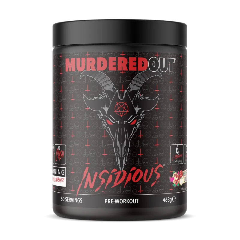Murdered Out Insidious Pre Workout