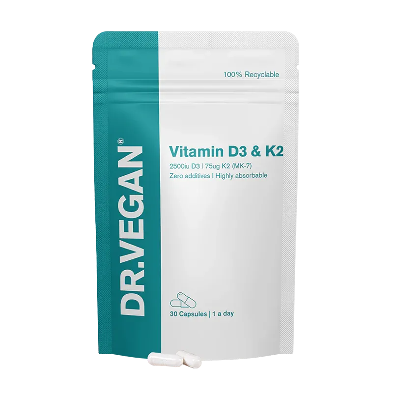 DR.VEGAN Vitamin D3 & K2