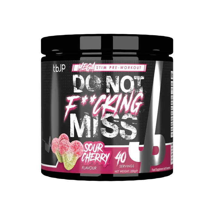 Trained by JP TBJP DNFM Stim Pre Workout 320g | Energy & Focus
