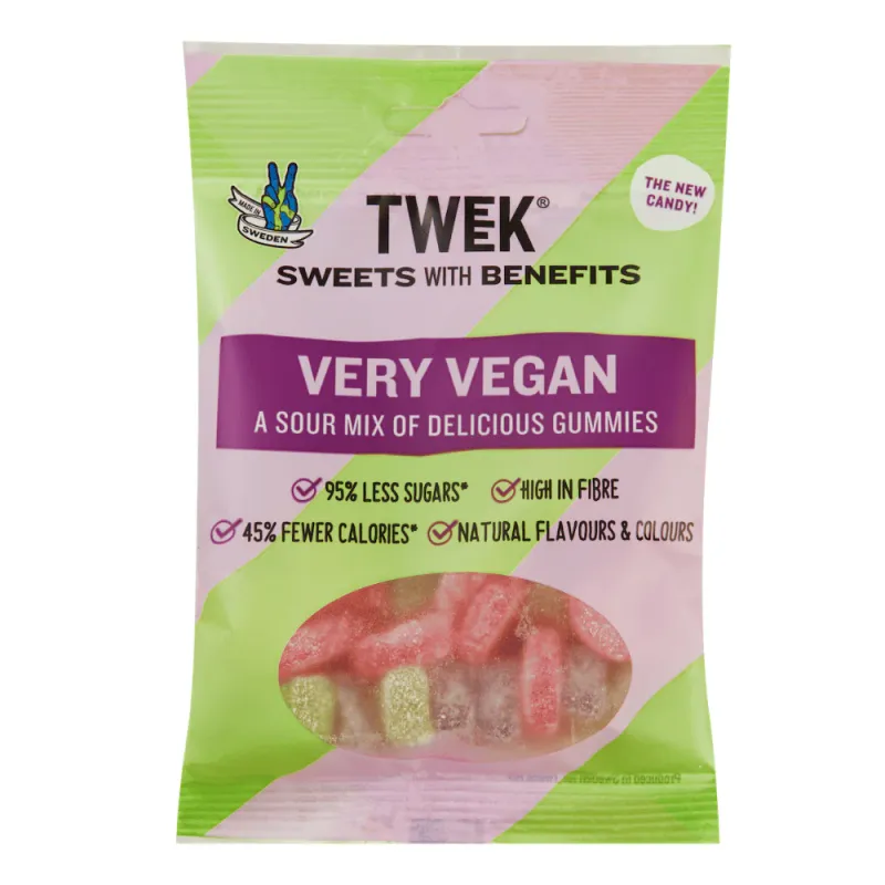Tweek Sweets Low Calorie Candy Very Vegan