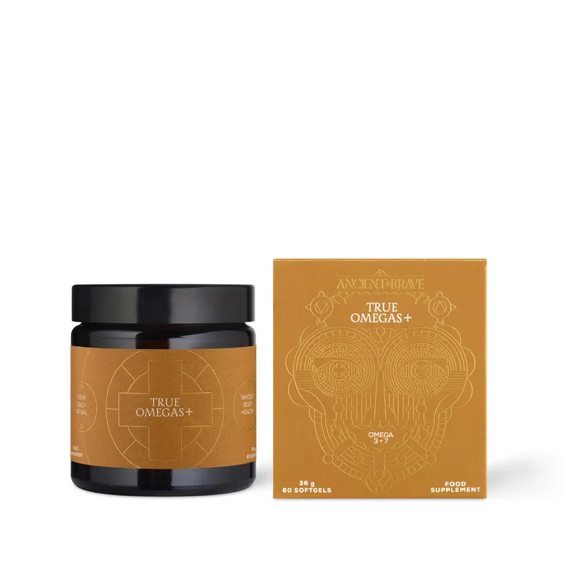 Ancient + Brave Omegas+ 60 Softgels