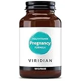 Viridian Viridian - Pregnancy Multivitamin Formula - 120 Caps | DHA & Folic Acid | for Pregnancy & Breastfeeding |Formula for Mother & Baby | Iron, Iodine, Vitamin D & More for Cognitive & Bone Health | Vegan