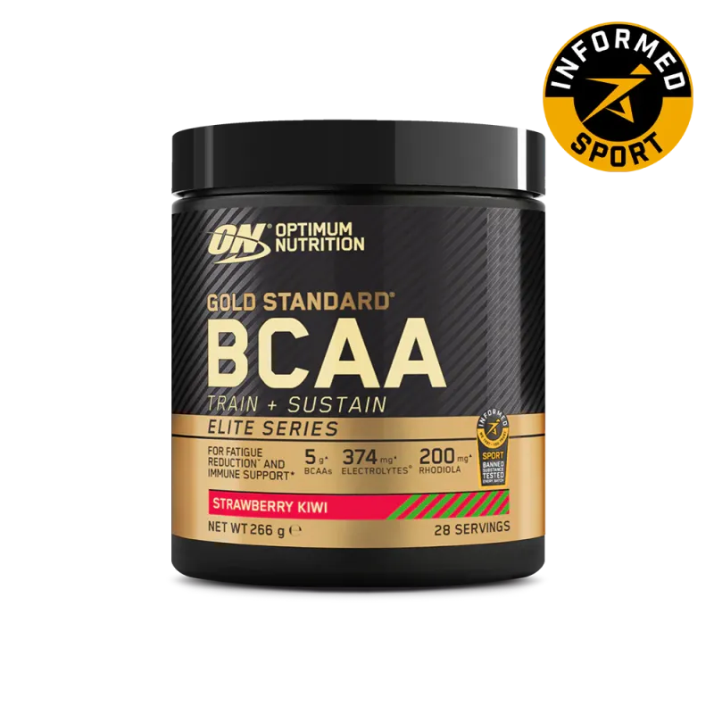 Optimum Nutrition Gold Standard BCAA Train + Sustain Powder - Elite Series - 266g (28 Servings)