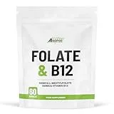 Freak Athletics Freak Athletics Folate 500mcg & Vitamin b12 500mcg 60 Capsules UK Made