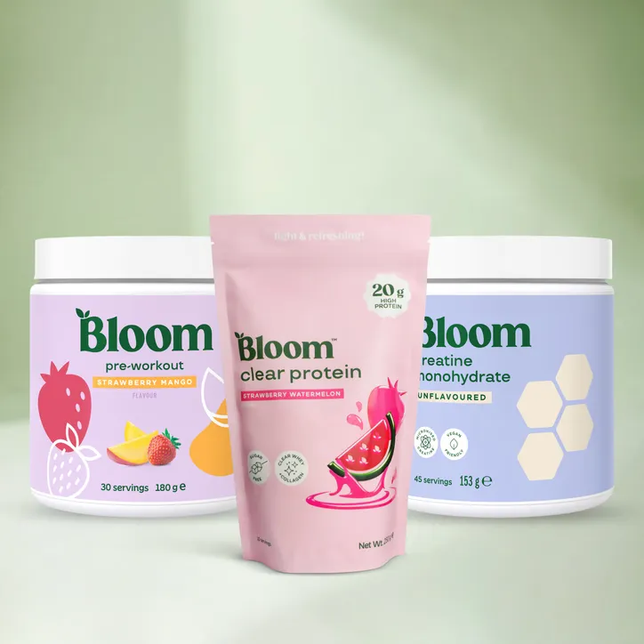 Bloom Peach Mango Clear Whey Bundle