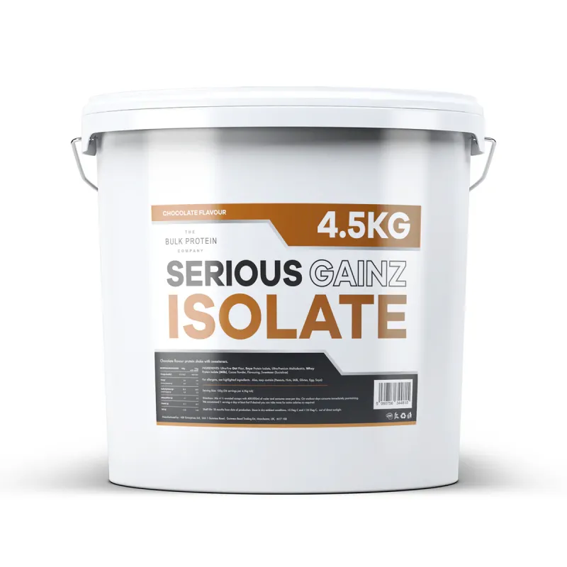 The Bulk Protein Company Serious Gainz Isolate 4.5kg