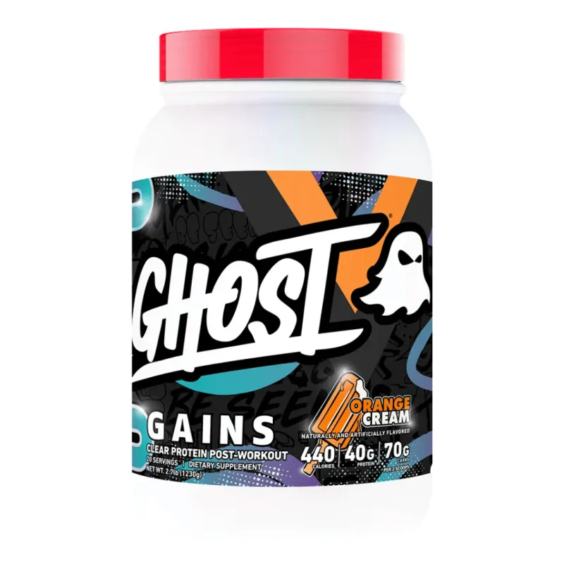 Ghost Lifestyle Mass Gains Clear Whey Protein Powder