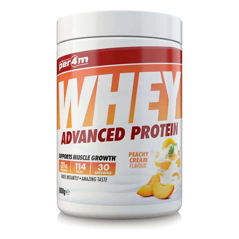 PER4M Nutrition Per4m Advanced Whey Protein 900g Peaches & Cream