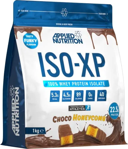Applied Nutrition ISO XP Whey Protein Isolate Powder Choco Honeycomb