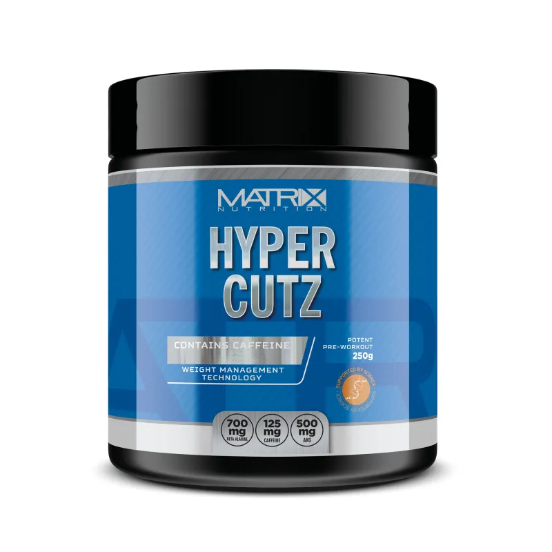 Matrix Nutrition Hyper Cutz - Pre Workout Burner