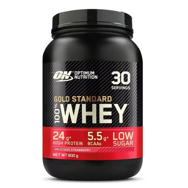 Optimum Nutrition Gold Standard 100% Whey Protein 908g – 30 Servings | 24g Protein