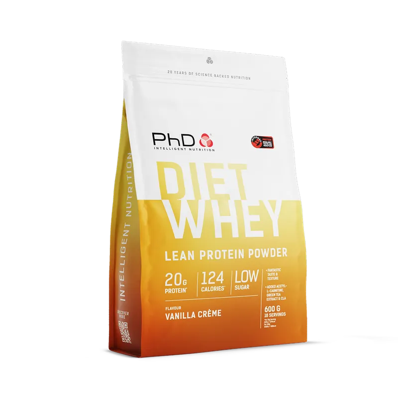 PhD Diet Whey Protein  Powder Vanilla Crème 600g