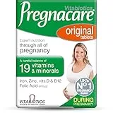 Pregnacare Pregnacare Original Formula Tablets During Pregnancy Support Vitamins and Supplements, 90 Tablets (Pack of 1)
