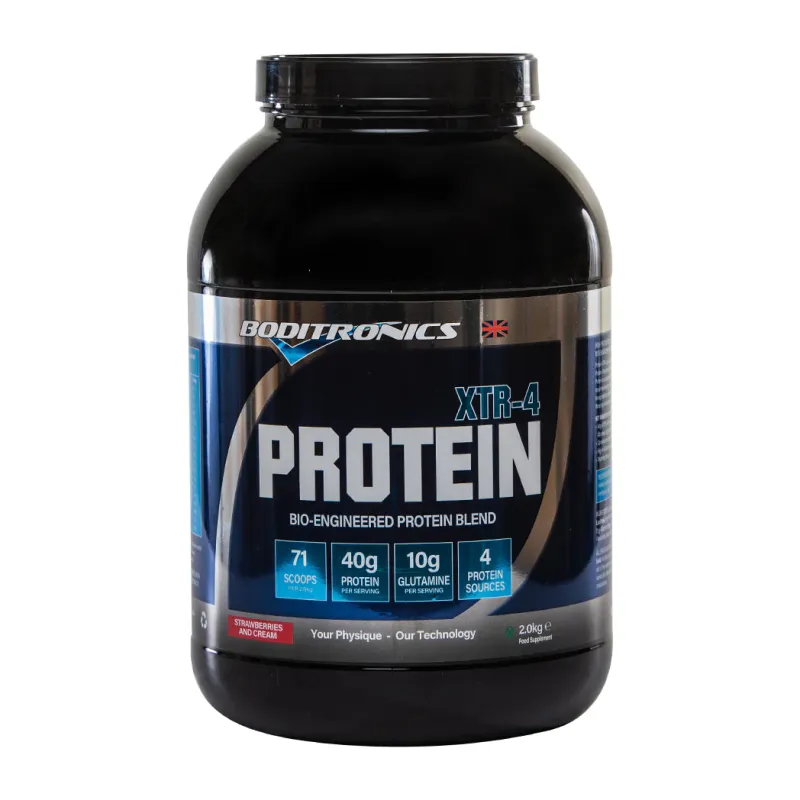 Boditronics XTR-4 Protein Powder - Bio Engineered Protein Blend - Flavoured