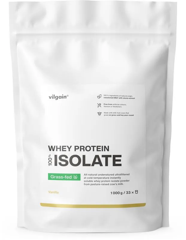 Vilgain Grass-Fed Whey Protein Isolate